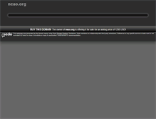 Tablet Screenshot of neao.org